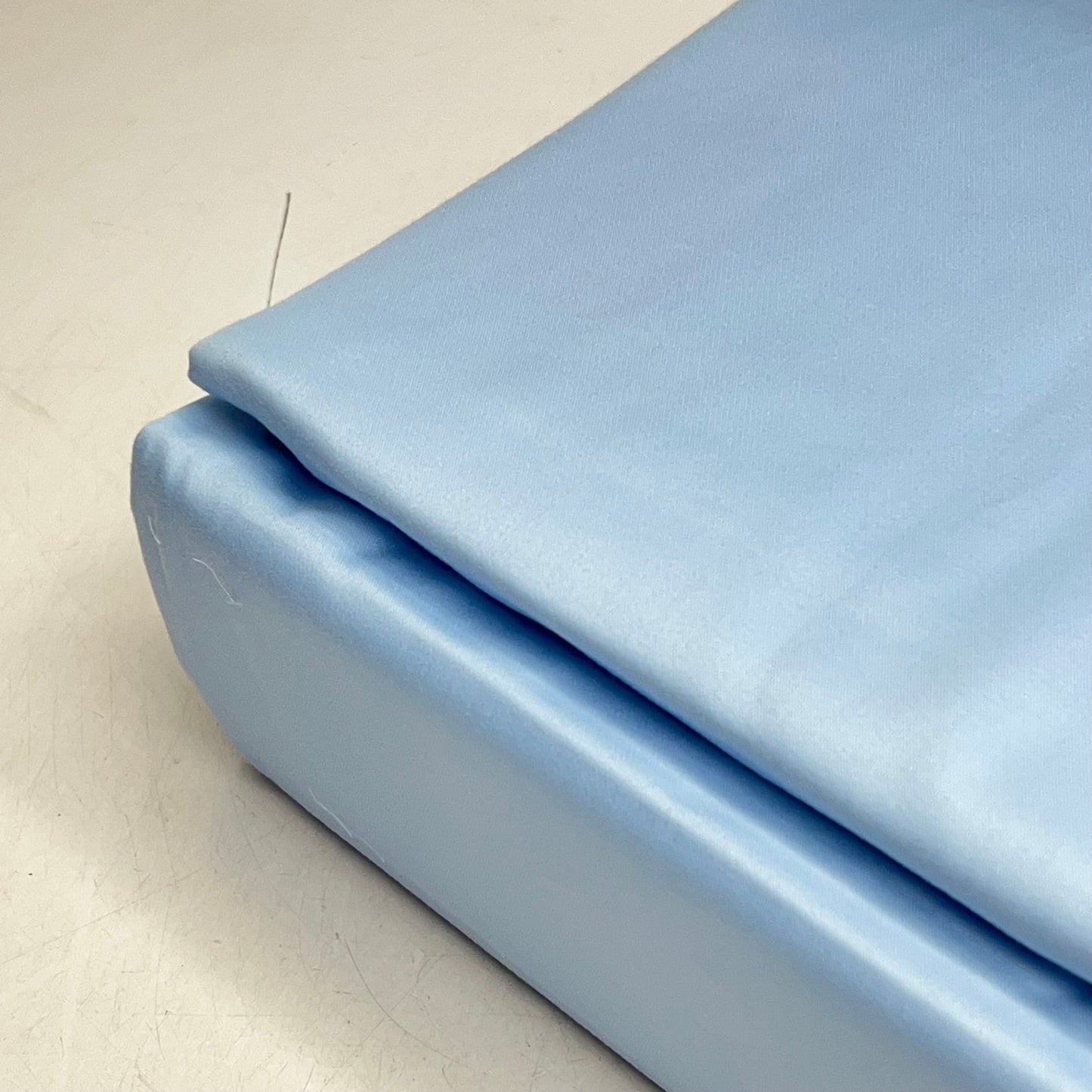 CHARTER CLUB 100% Cotton Damask Collection Sheet Set King Light Blue (New Other)