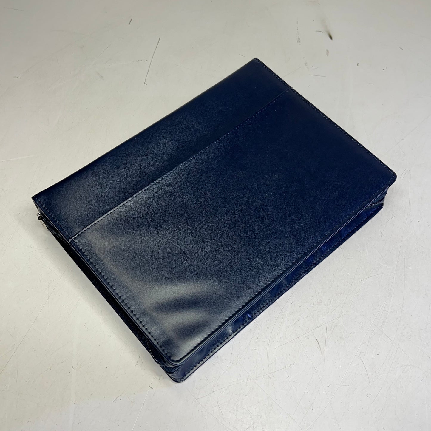 CHRISTIAN ART GIFTS Proverbs 3:5 Faux Leather Bible Cover 8"x11" Blue Floral