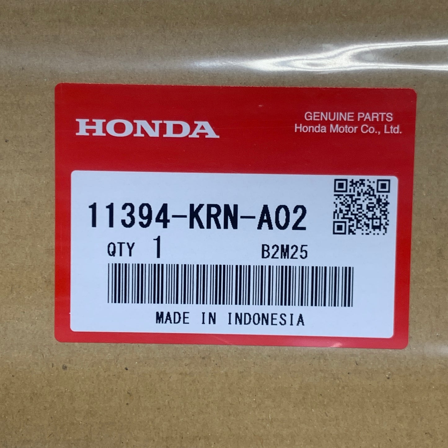 HONDA Gasket Cover CRF250R CRF250X B2M25 11394-KRN-A02 OEM