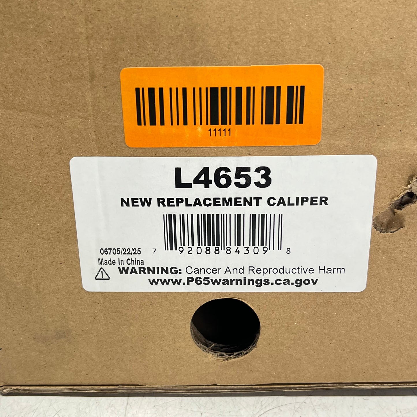 POWERSTOP Remanufactured Autospecialty Oe Replacement Calipers Cast Iron  L4653