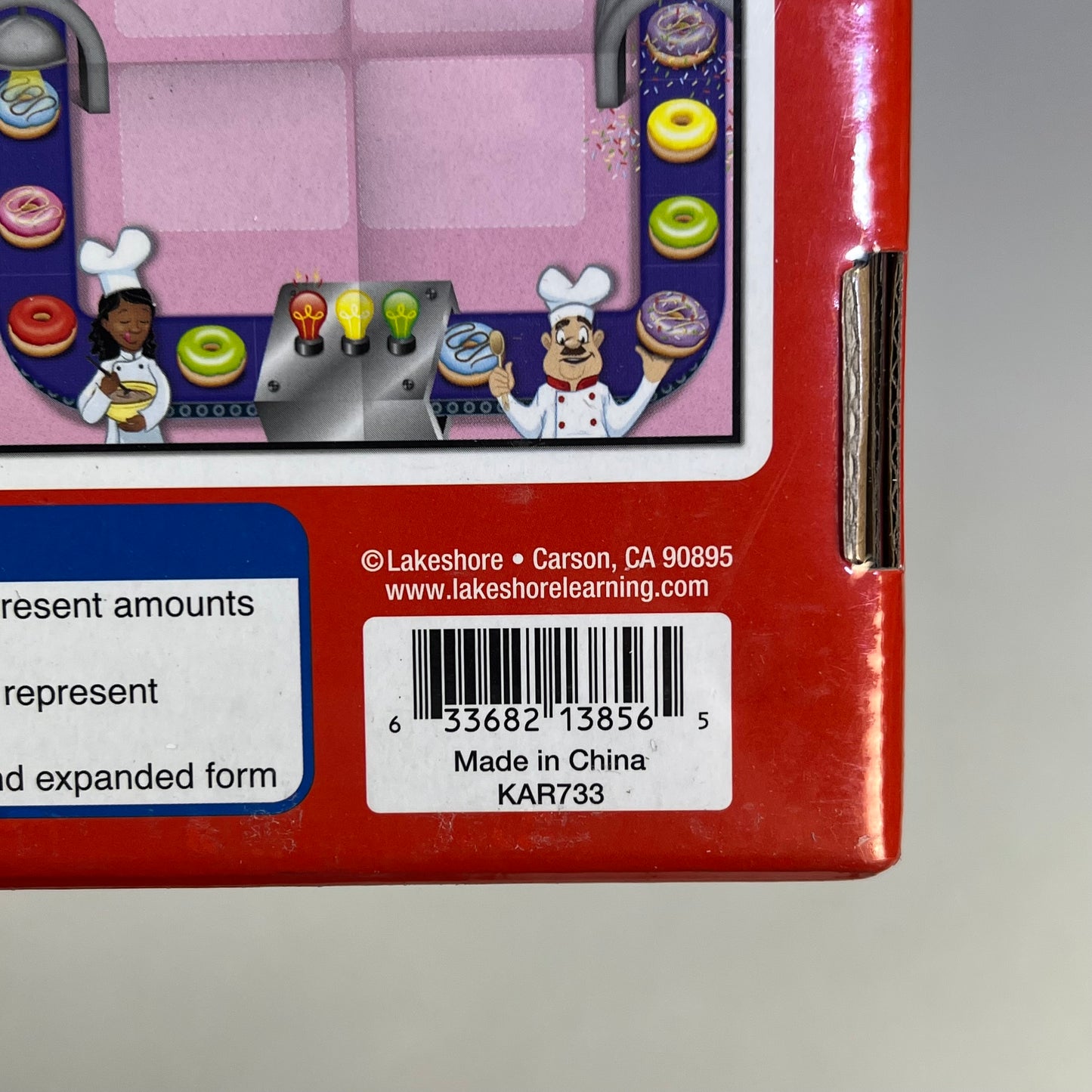 LAKESHORE  Easy To Play Learning Place Value Grab & Play Game Grade 1-2 LM254