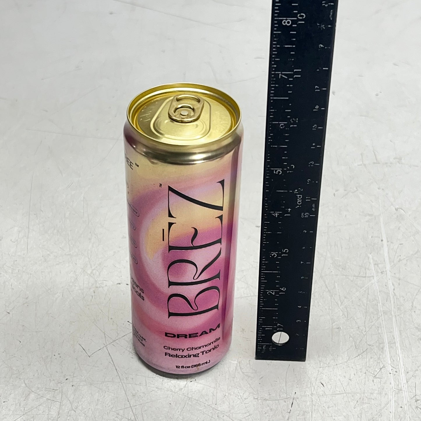 ZA@ BREZ (4 PACK) Dreams Cherry Chamomile Relaxing Tonic Non-alcoholic 12 Fl Oz  B|B 12/26 (As-Is)