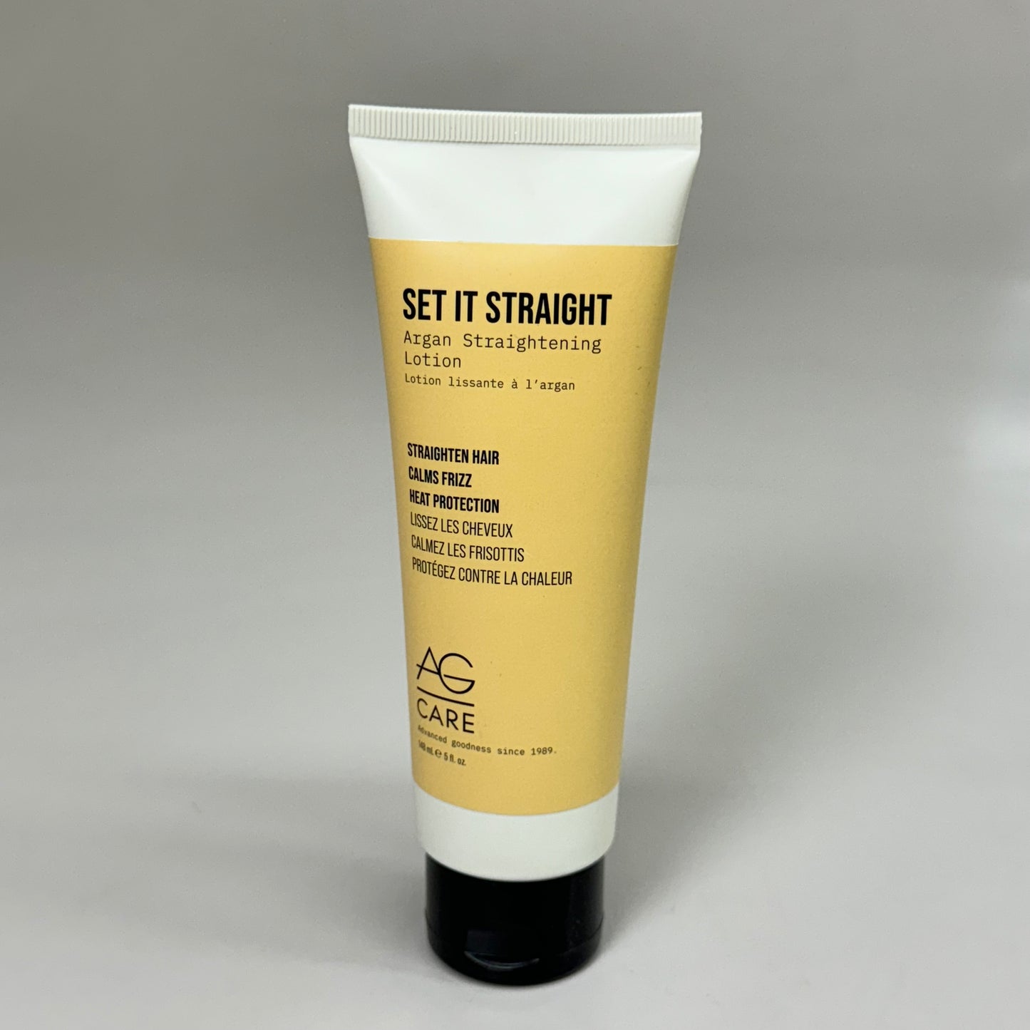 AG CARE Set it Straight Argan Straightening Lotion Heat Protection 5fl oz 100136