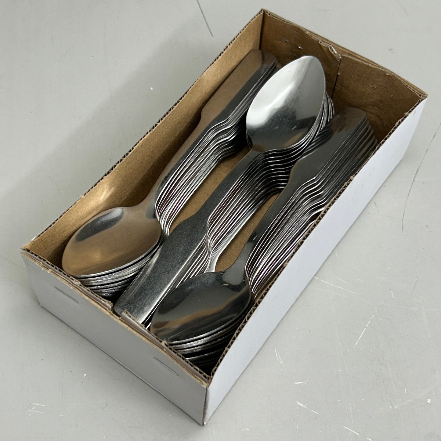 ABC (36 Pack) Stainless Steel Norfolk Stamped Teaspoon Set NOR-01