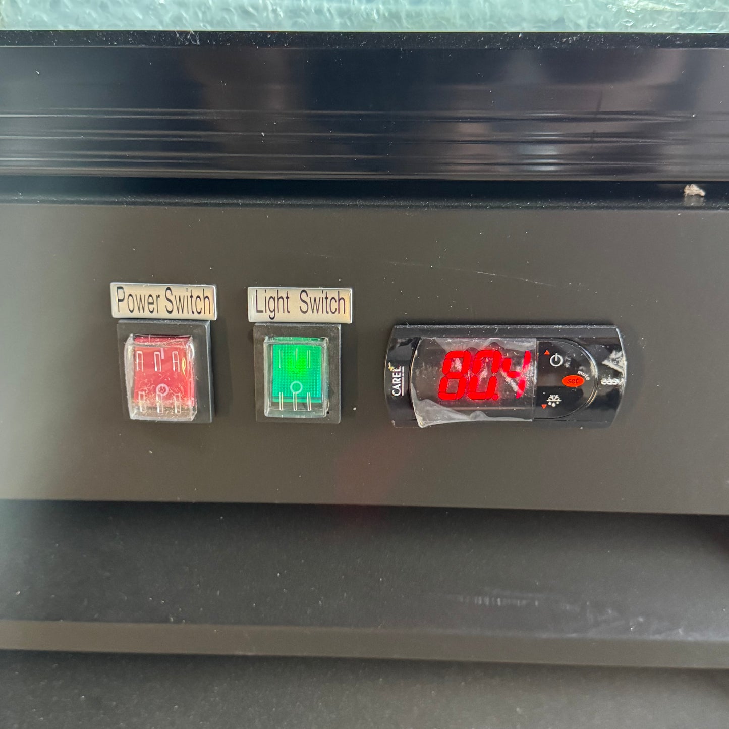 AVANTCO 53" Black Swing Glass Door Merchandiser Freezer with LED Lighting 178GDC49HCB (Cosmetic Damage - 100% Working)