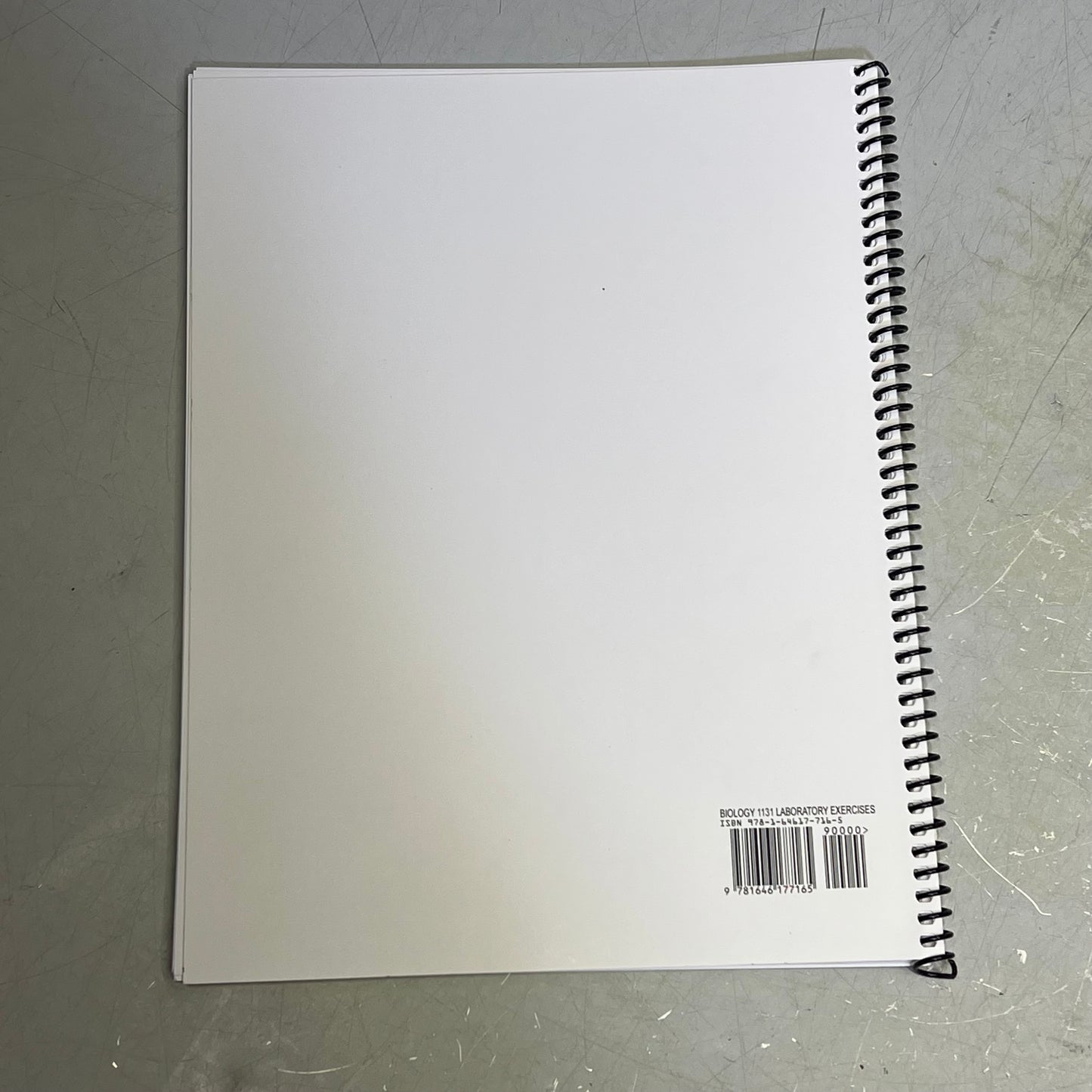 LABORATORY EXERCISES FOR ORGANISMAL BIOLOGY FALL 2025 SPRING 2026 Spiral Book