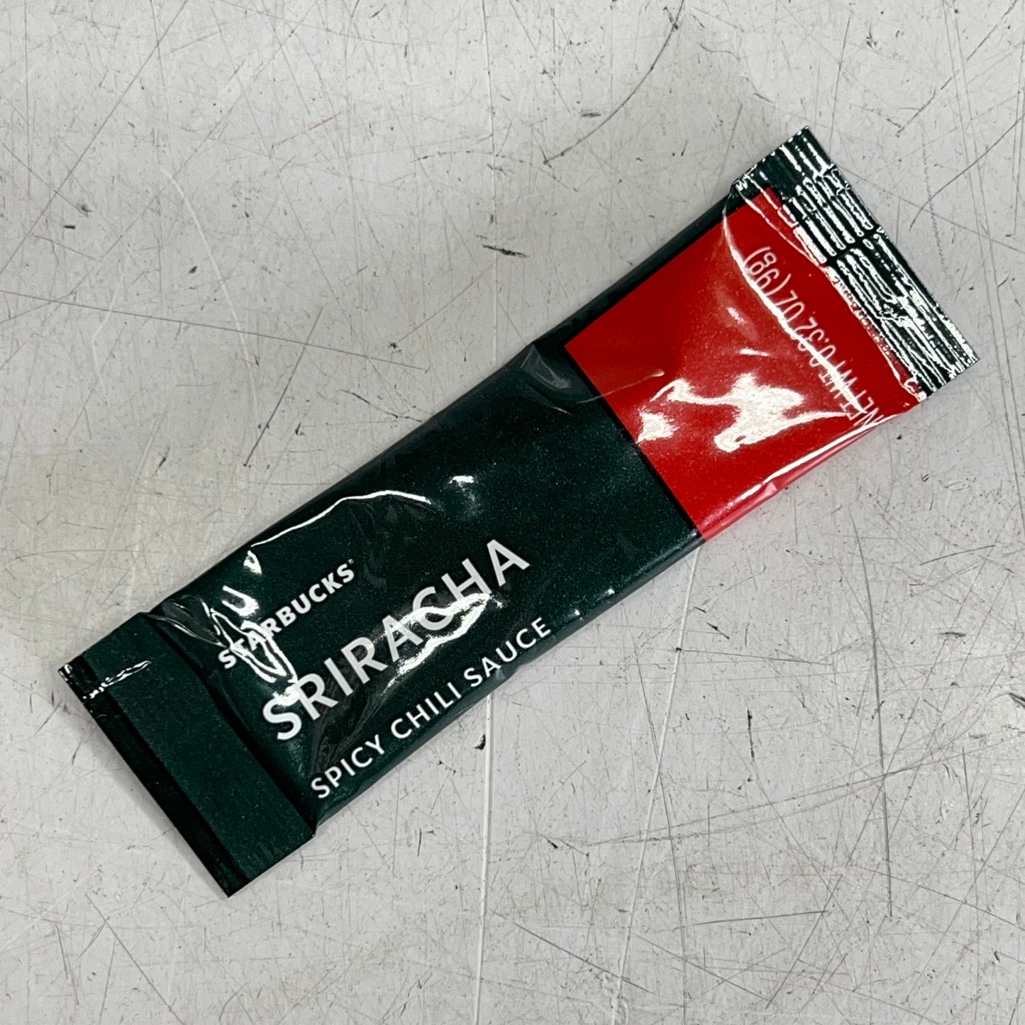 STARBUCKS (30 PACK) Siracha Single Spicy Chili Sauce Packets To Go 9g BB 05/27
