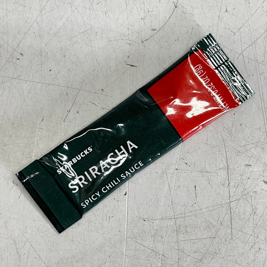 STARBUCKS (30 PACK) Siracha Single Spicy Chili Sauce Packets To Go 9g BB 05/27
