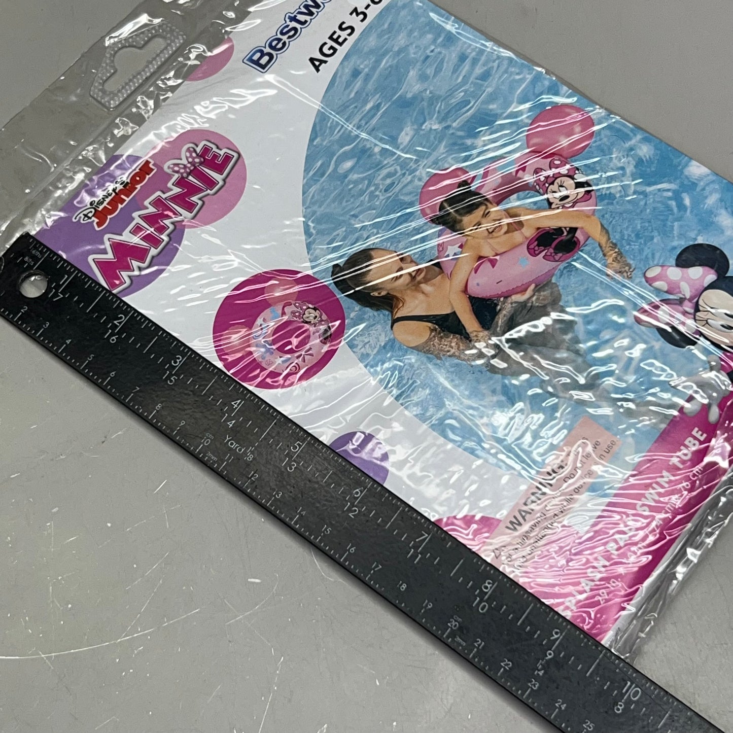 DISNEY JUNIOR MINNIE (4 PACK) Splash Pal Swim Tube Ages 3-6 9102NE Sz 29" x 30"