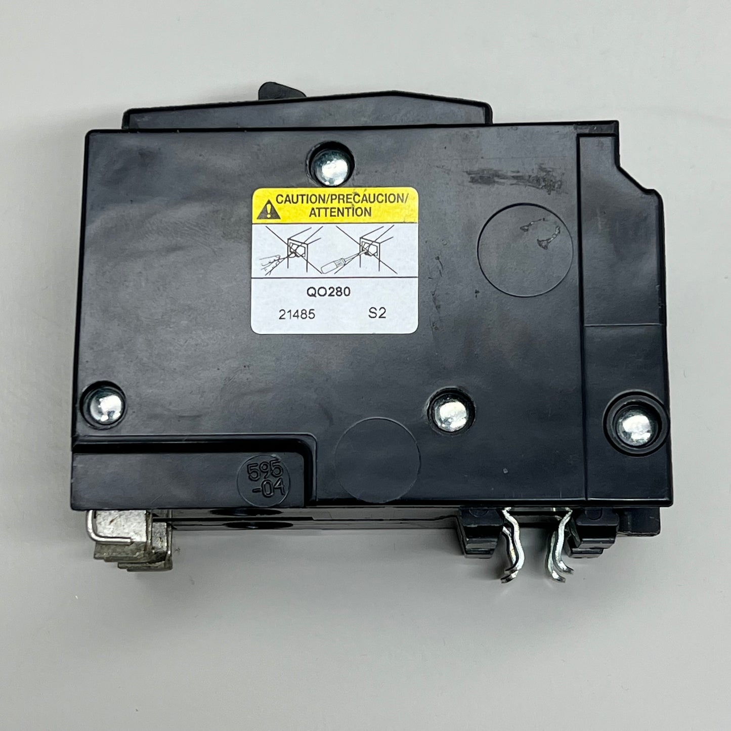 SQUARE D 80 AMP Circuit Breaker Plug-In 2 Pole 240 Volt QO280