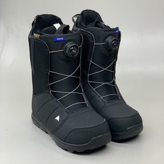 BURTON Moto Boa All Terrain Lightweight Snowboard Boot Black Sz Mens 11 13176104001