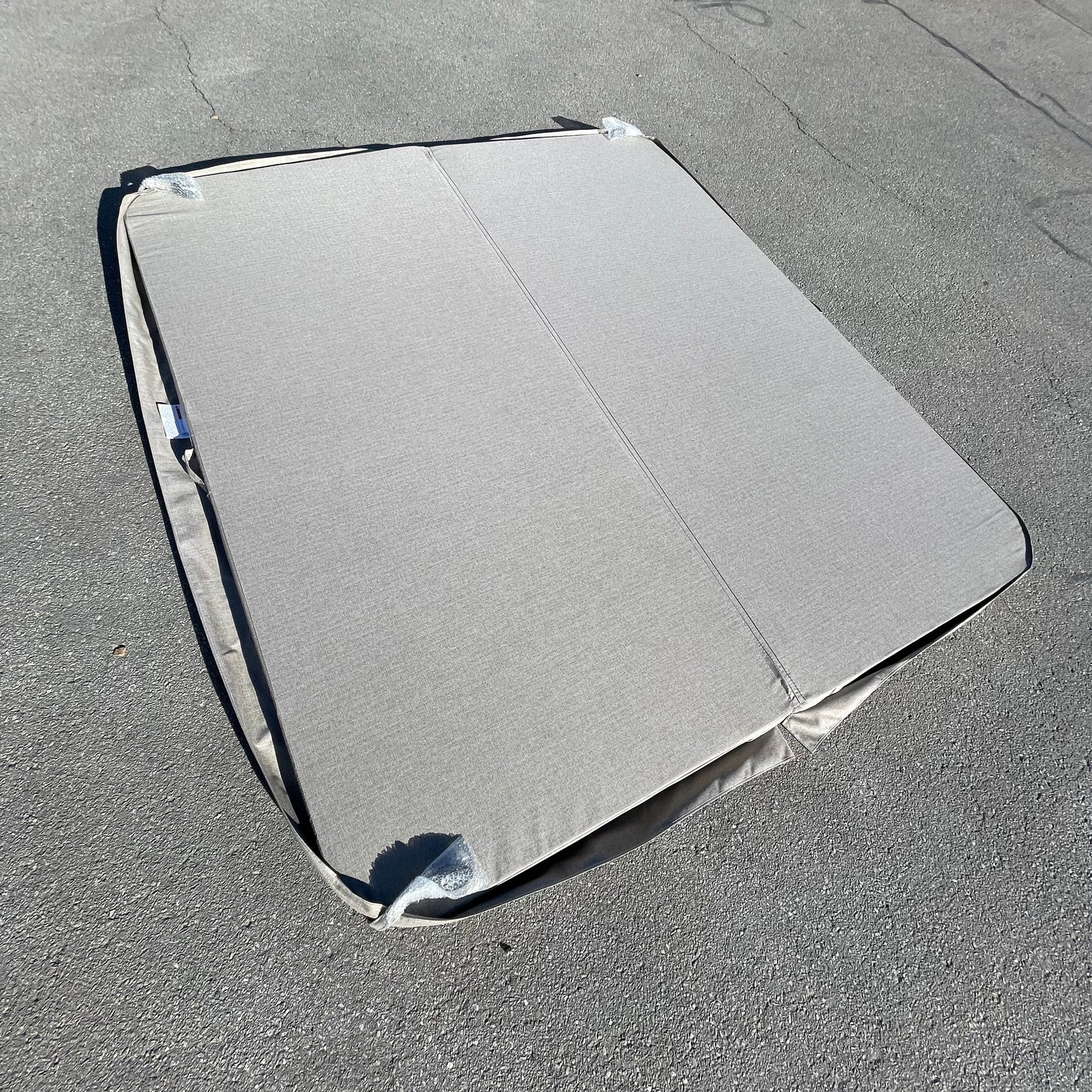 ZA@ Pallet of WATKINS Spa Cover 99”x91” Grey 1931975E-305 (AS-IS)