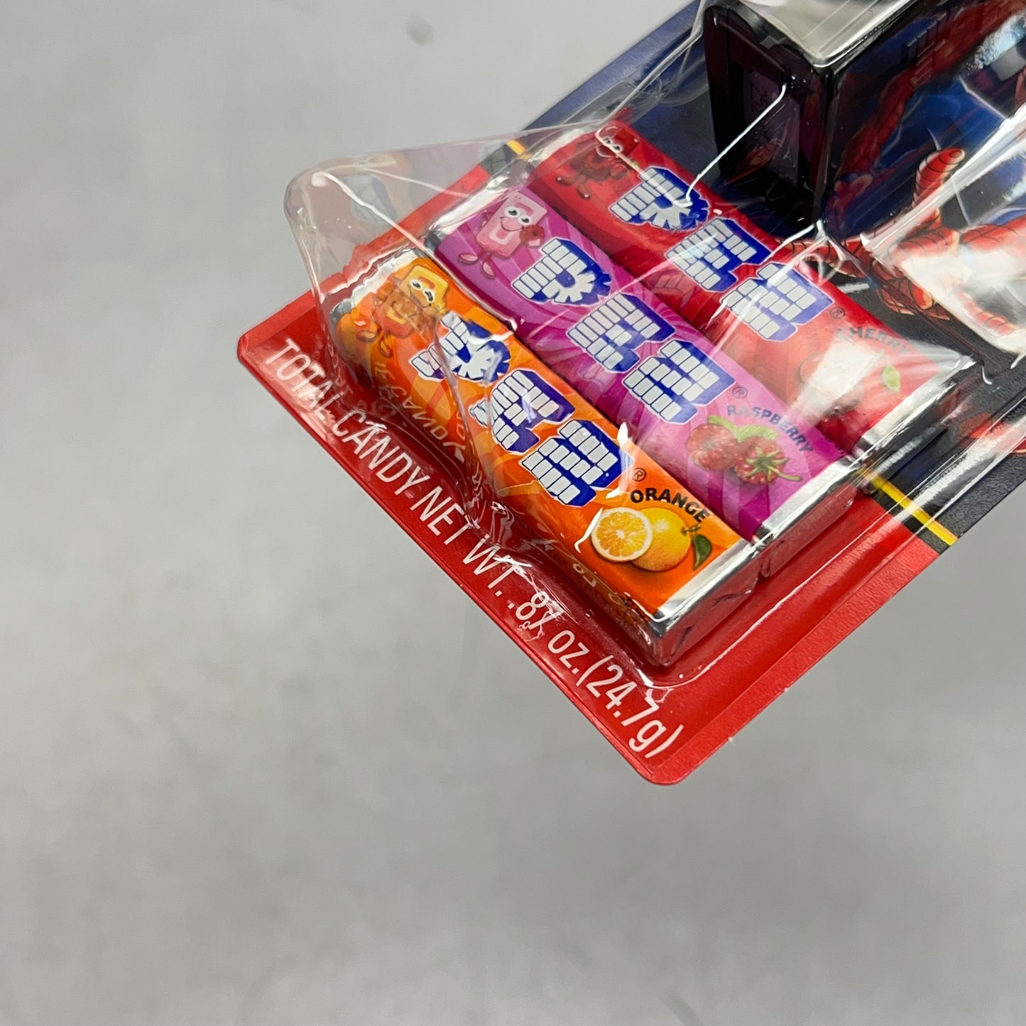 PEZ (12 PACK) Spiderman Charactors Candy Dispensers W/ Candy 079116 BB 01/31