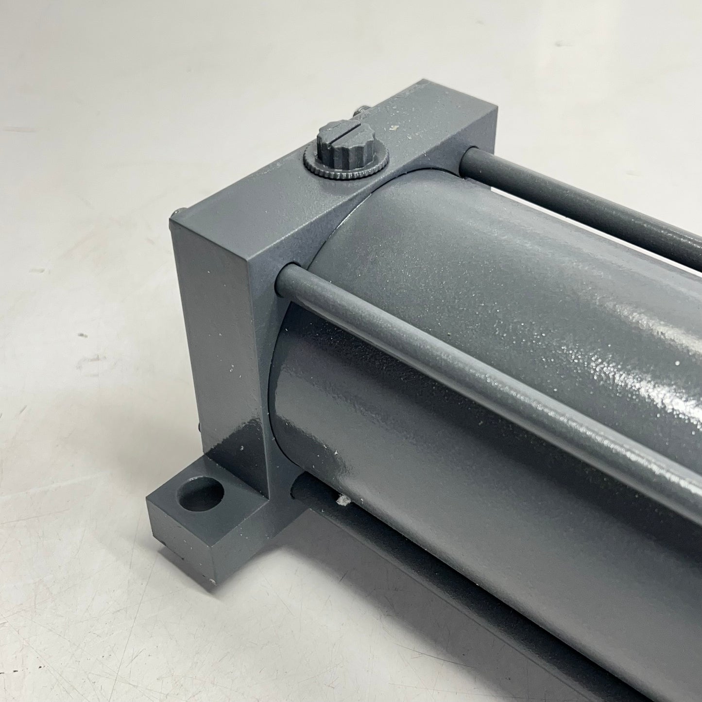NOPAK American Made Hydraulic Cylinder 4" Bore 14" Stroke Grey 614X14A4AN13