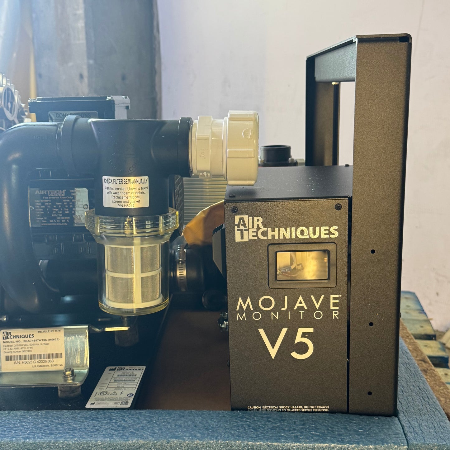MOJAVE Dry Vacuum System Pump 3-Phase 220V V5MPUMP