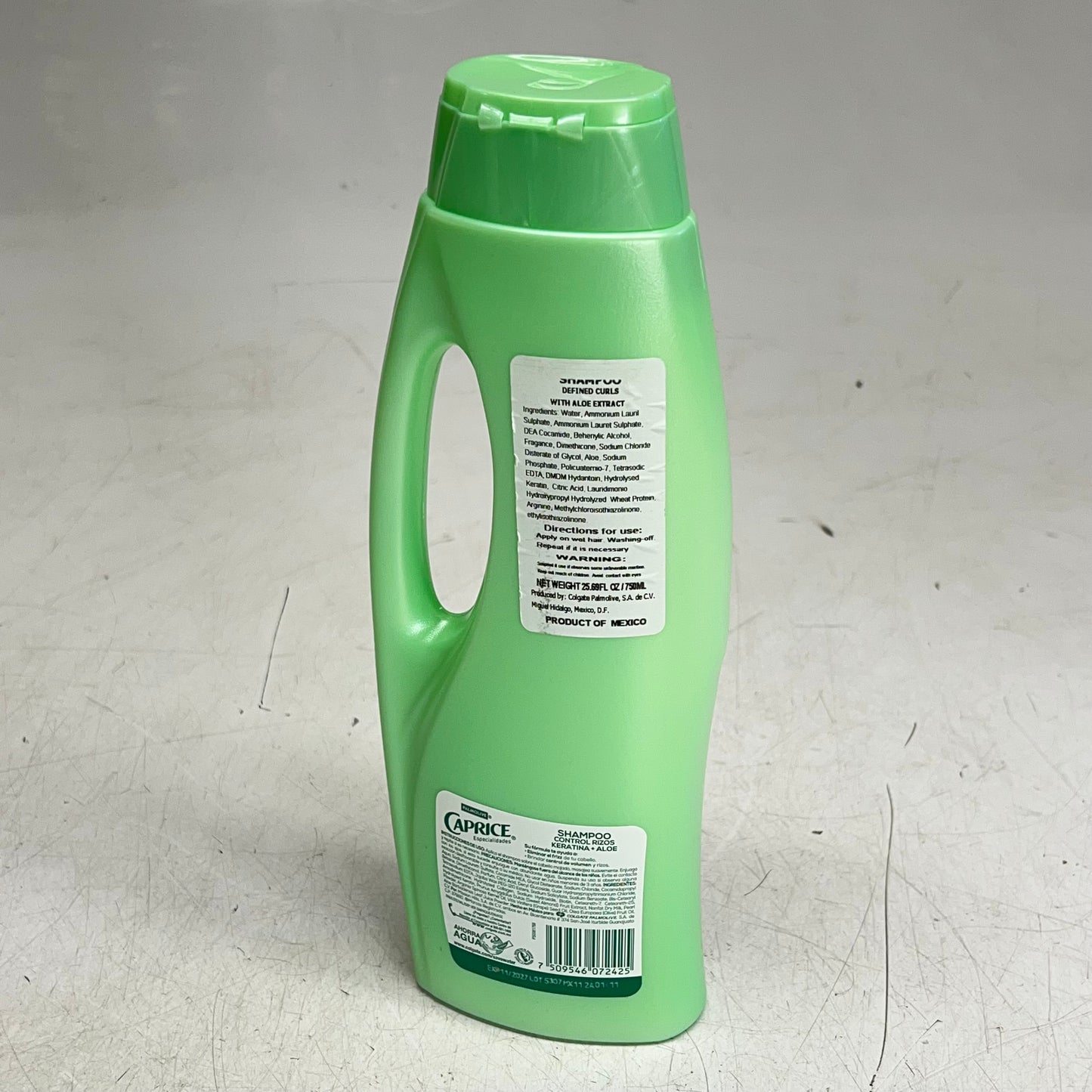 PALMOLIVE  (2 PACK) Caprice Control Rizos Keratina + Aloe Shampoo 750 mL