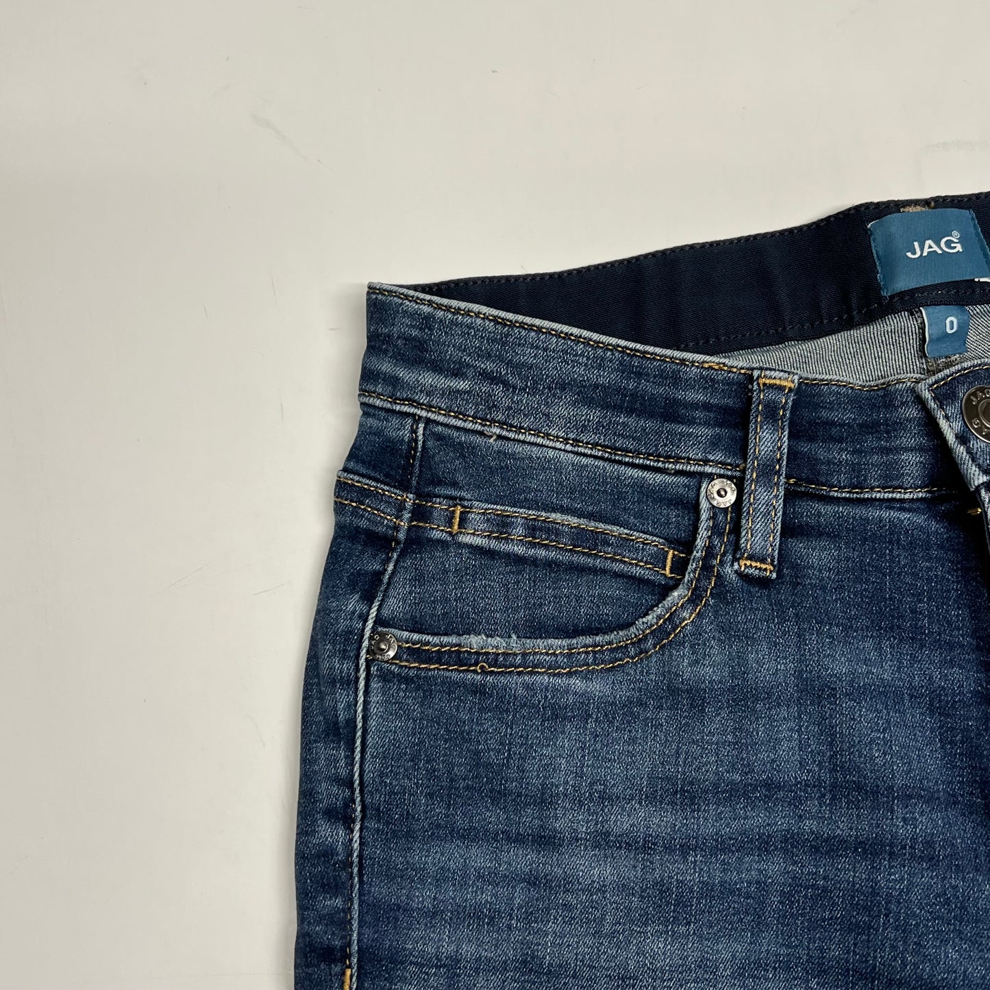 SILVER JEANS CO Eloise Boot Elastic Waist Jean Women's Sz 0/32 San Antonio Blue