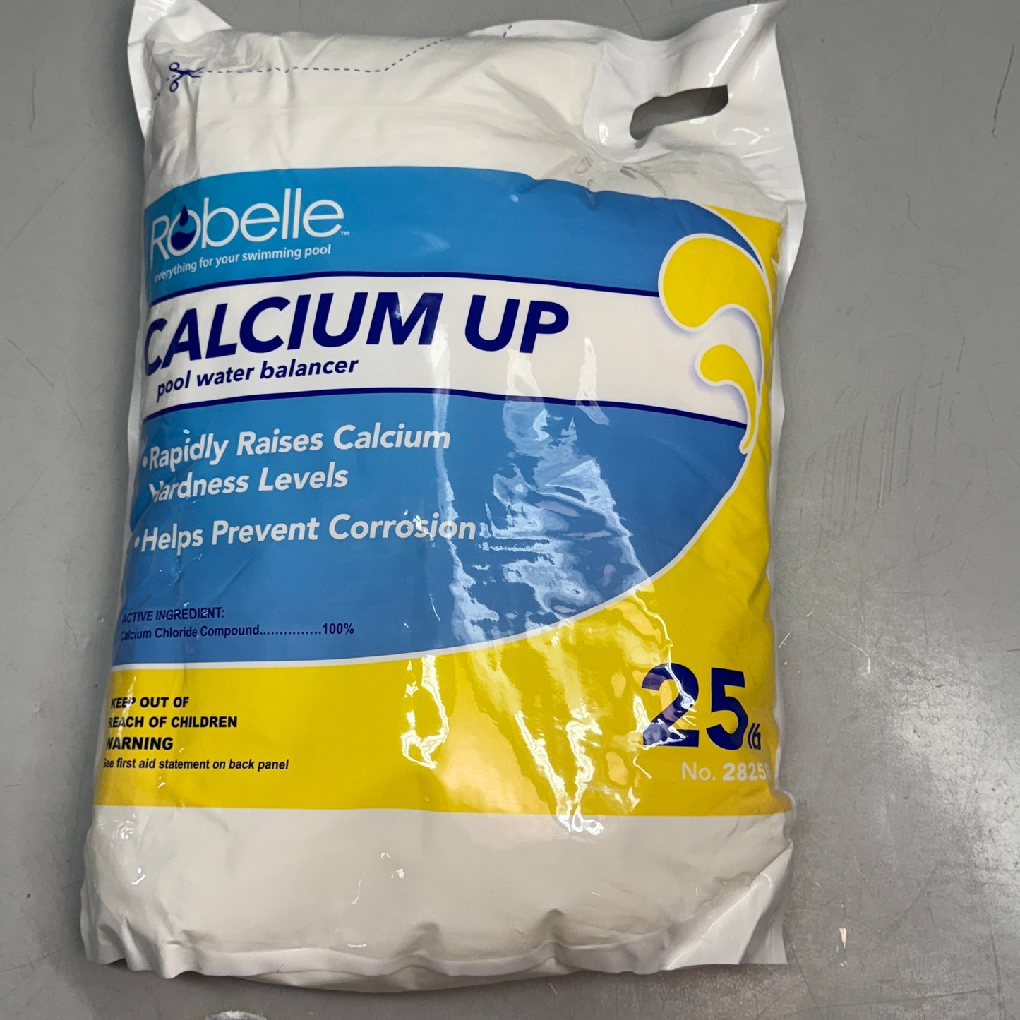 ZA@ ROBELLE (25 Lb Bag) Calcium Up Pool Water Balancer (Raises Hardness Levels) 2825B I
