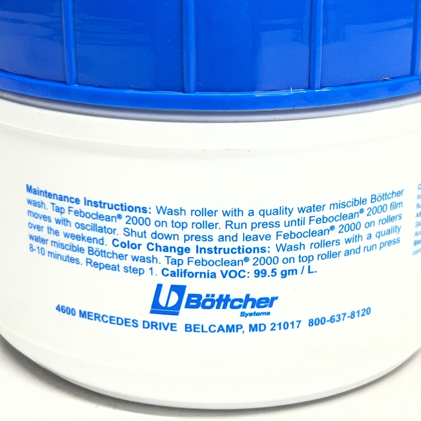BOTTCHER Feboclean 2000 Roller Cleaning Paste 2 Lb.