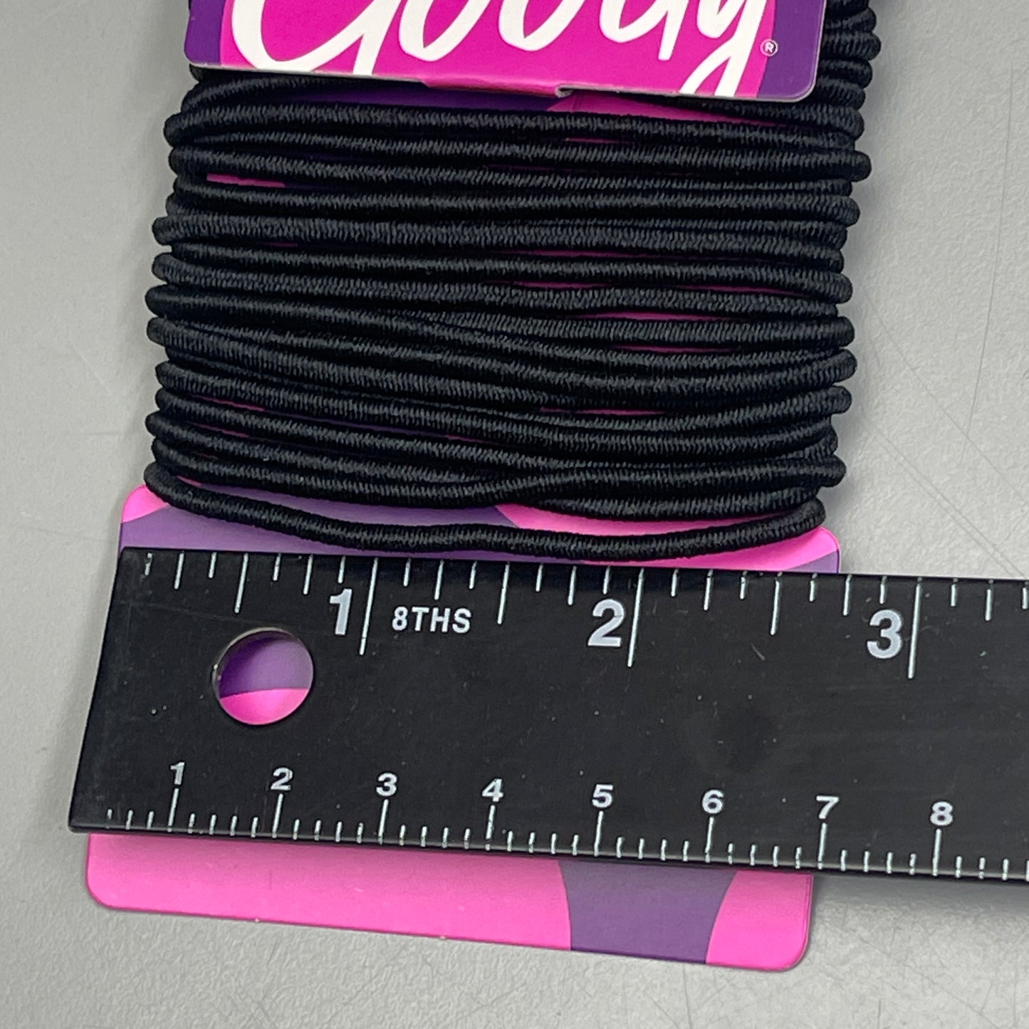 GOODY 3 Sets of 50! Ouchless Damage-Free Hold Elastics 150 CT Black 3000168 (New)