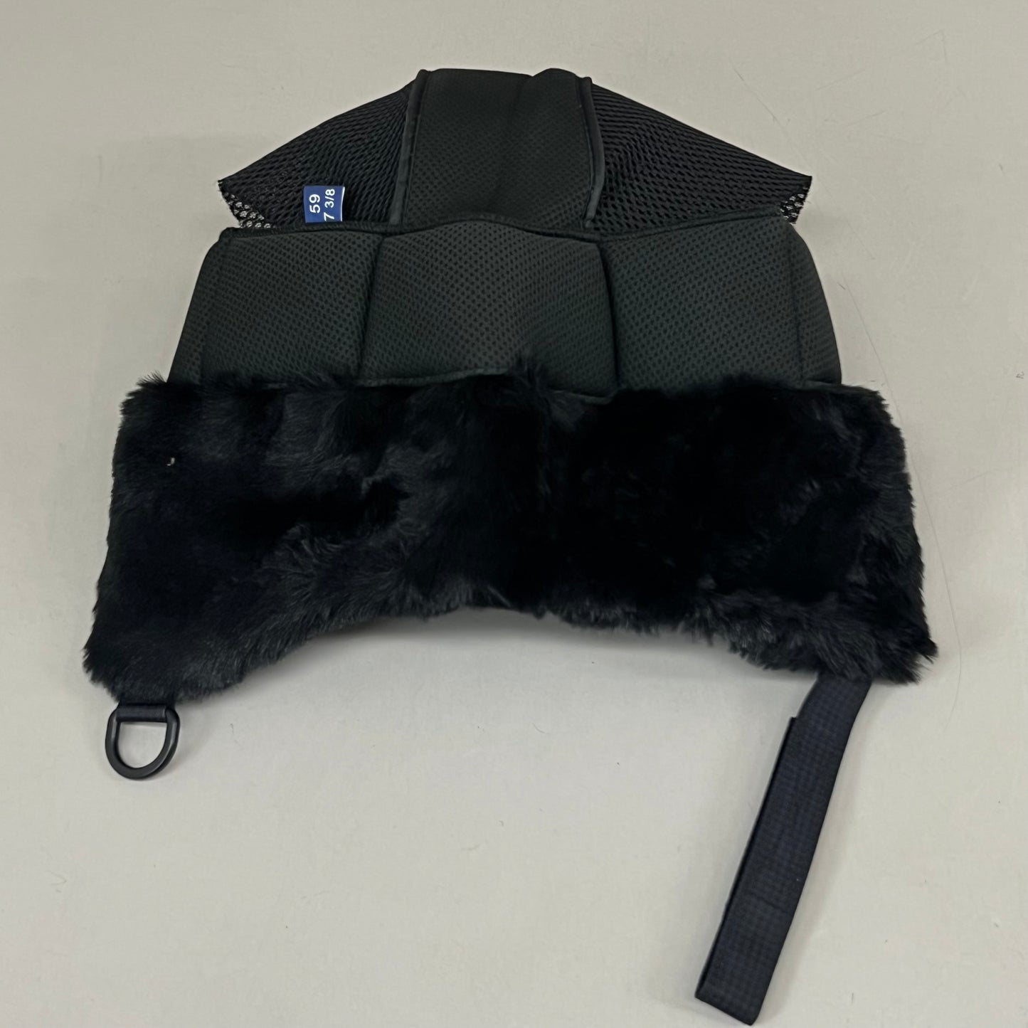 SAMSHIELD Winter Liner for Equestrian Helmets SZ 59L 7-3/8" Black