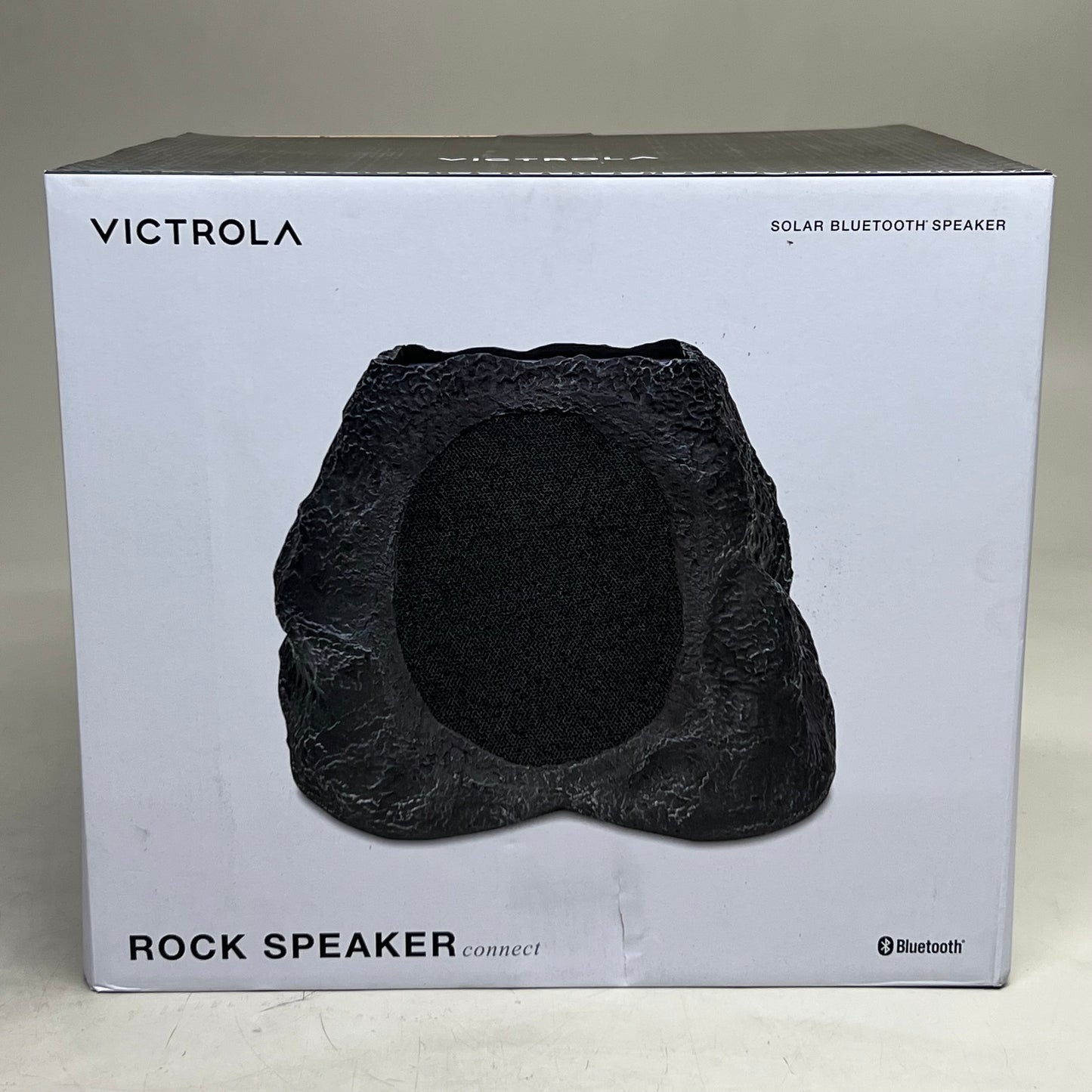 ZA@ VICTROLA Rock Speaker Connect VOS-600-GNT Sz 10”H x 9.5”W (New Other, Distressed Box)