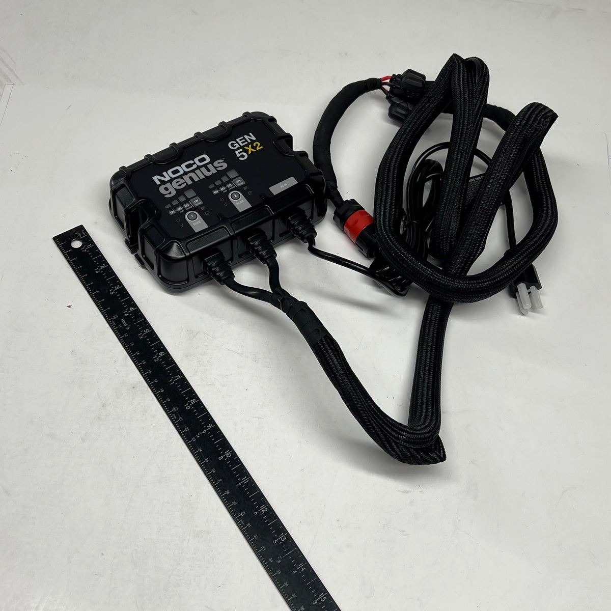 NOCO 2 Bank On Board Battery Charger & Maintainer 10 Amp 12 Volt Black GEN5X2