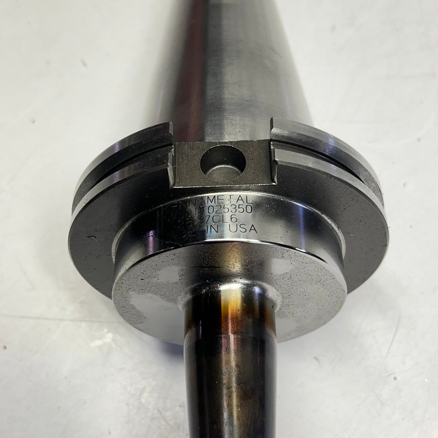 KENNAMETAL Shrink Fit Tool Holder for CNC Machine ~ 1/4" I.D. CV50TT02530 (Used)