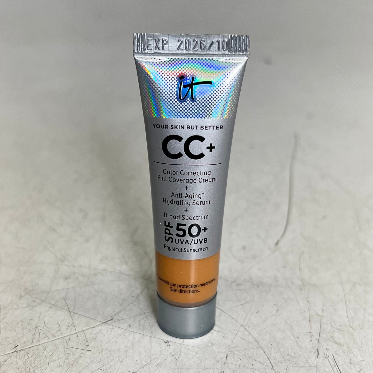 IT COSMETICS Cc+ Cream Full Coverage Correcting Foundation W/ Spf 50+.406oz Rich