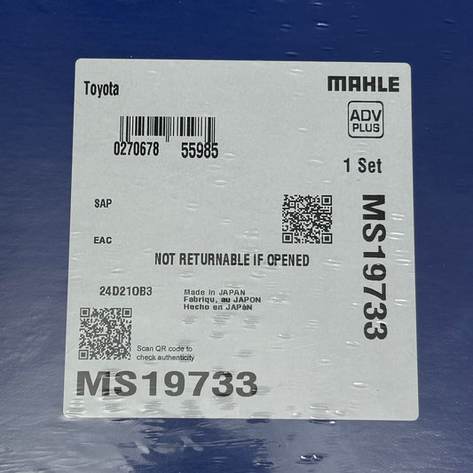 MAHLE Plenum Gasket Replacement Part For Infiniti & Nissan MS19733