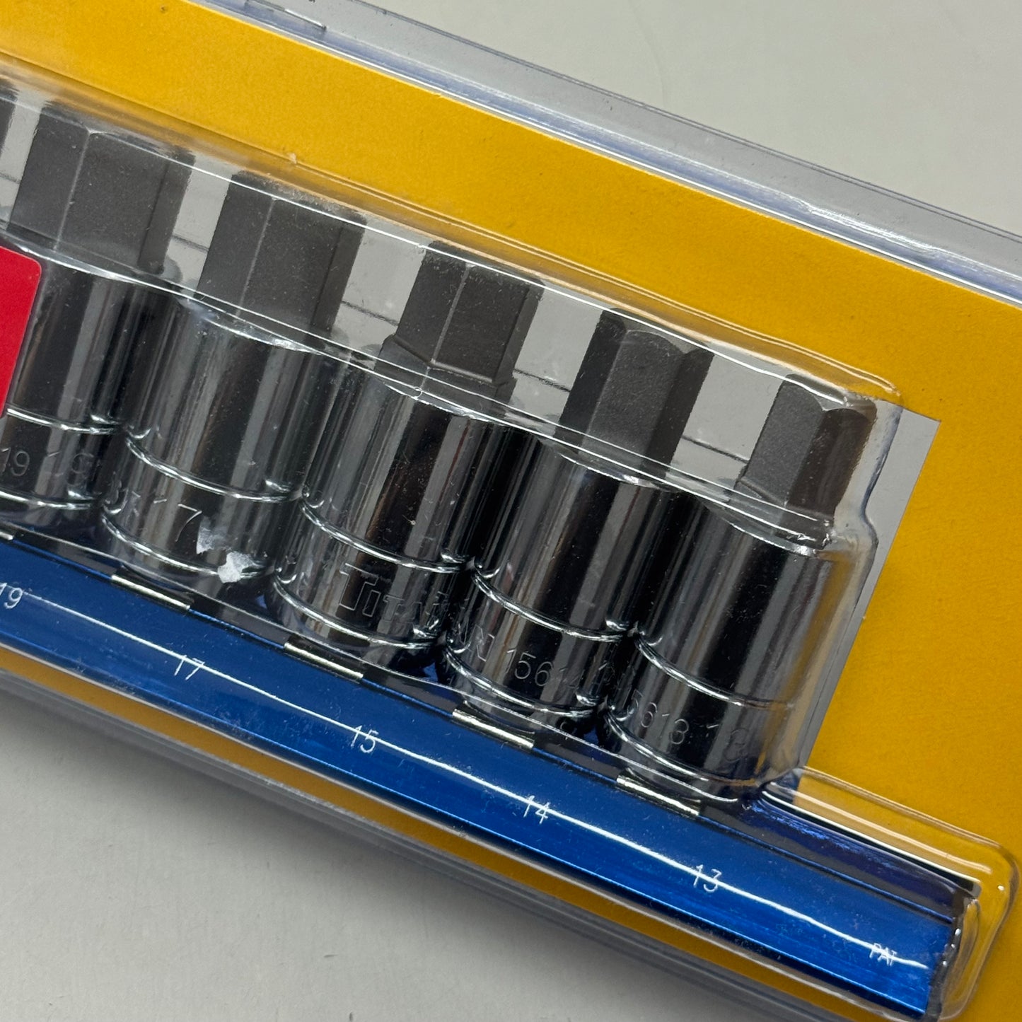 TITAN (7 Piece) Metric Hex Bit Socket Set 1/2" Dr 13-22MM 16131