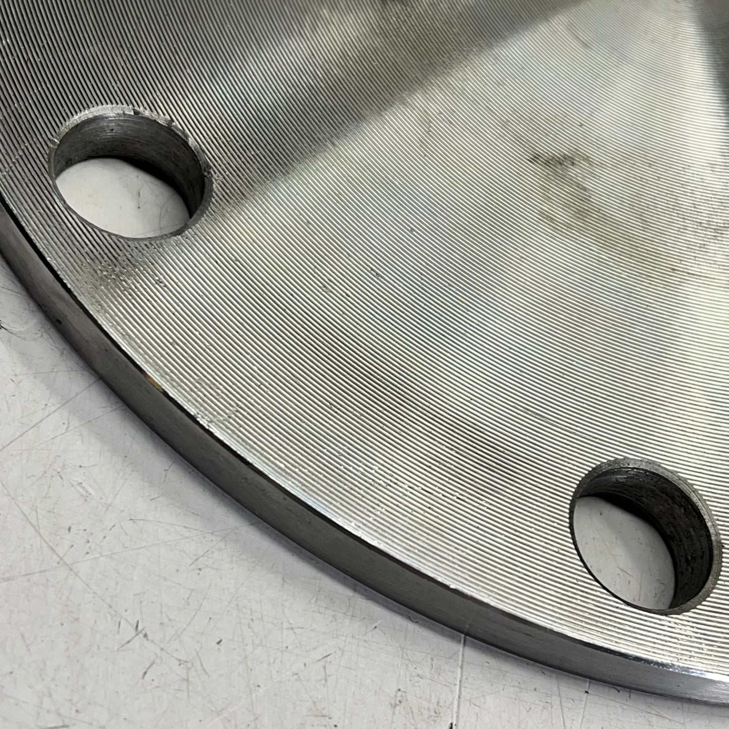 Blind Flange Carbon Steel  1/2" 6 Bolt Pattern IC FL 1/2-PL-B-6 CS 6351