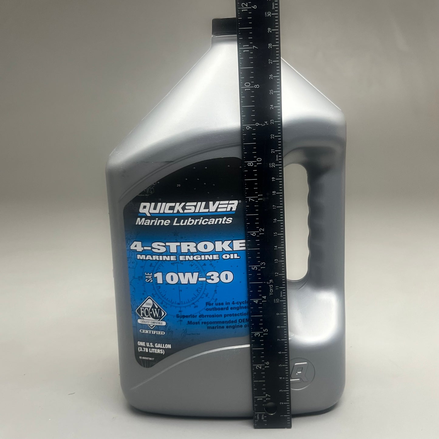 QUICKSILVER Marine Lubricants 4-Stroke Marine Engine Oil SAE 10W-30 1 GALLON