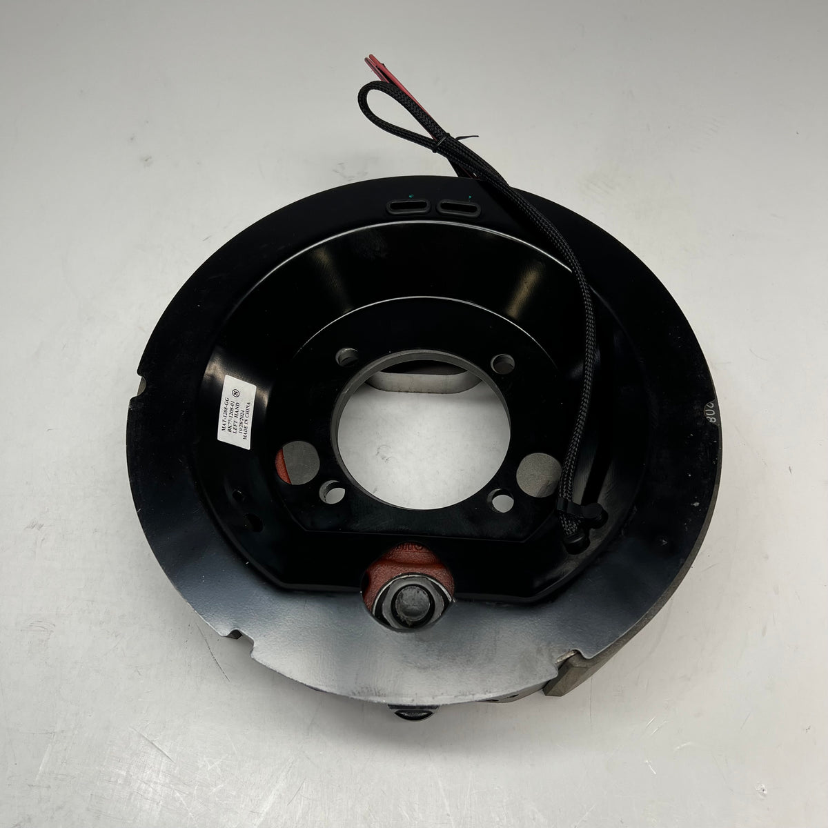 MAT Electric Brake Assembly Left Hand 4 Hole Axle 12-1/4" X 3-3/8" BK77-1208-|01