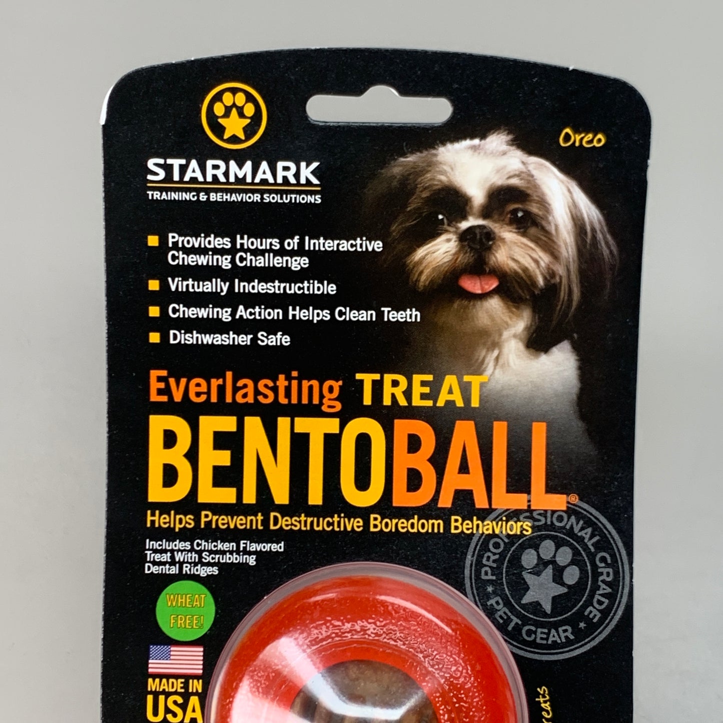 STARMARK 2-PACK! Everlasting Dog Treat Bento Ball Small 0.6 oz Red EXP 03/30/27 SMBBSDT