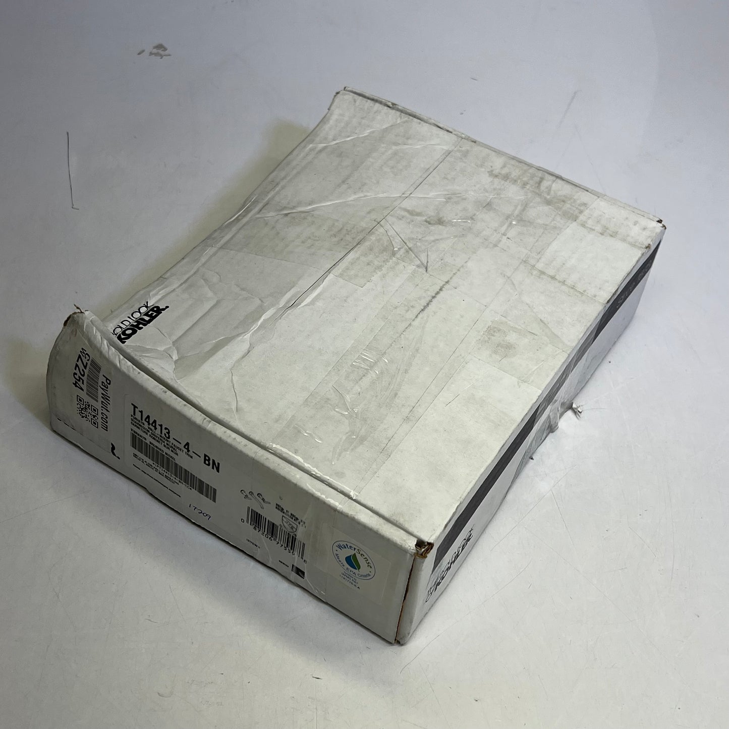 KOHLER Purist Wall Mount Faucet Trim Vibrant Brushed Nickel T14413-4-BN (Nicked)