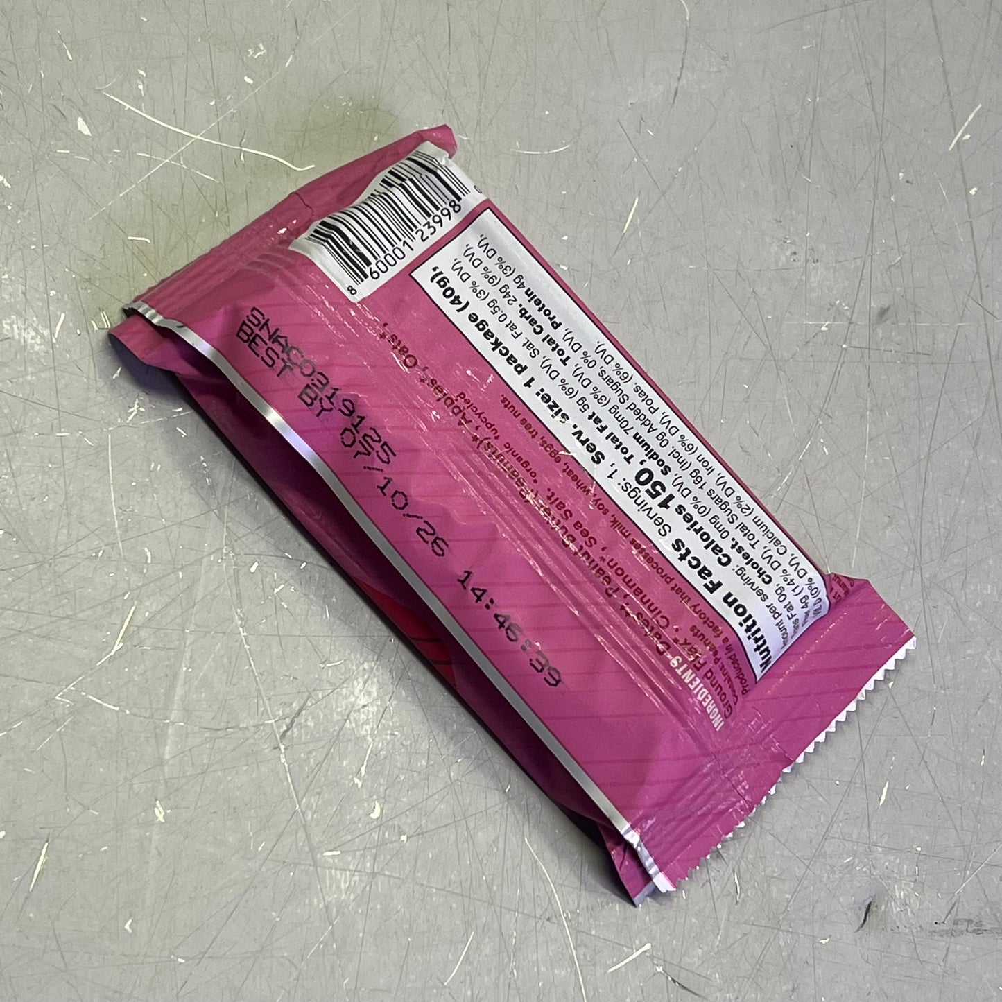 ZA@ SWEET NOTHINGS (12 PACK) Organic Nut Butter Bites Apple Cinnamon Flavor BB 07/26 (As-is)