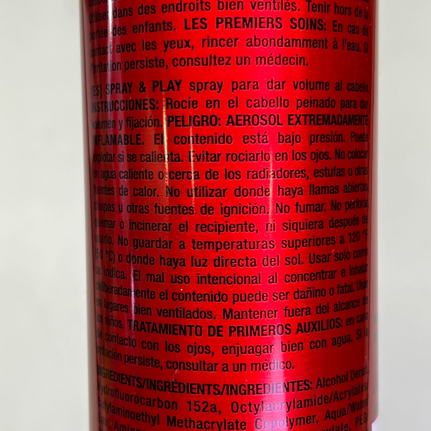 SEXY HAIR (3 PACK) Play & Spray Volumizing Hair Spray Medium Hold 10.0 oz