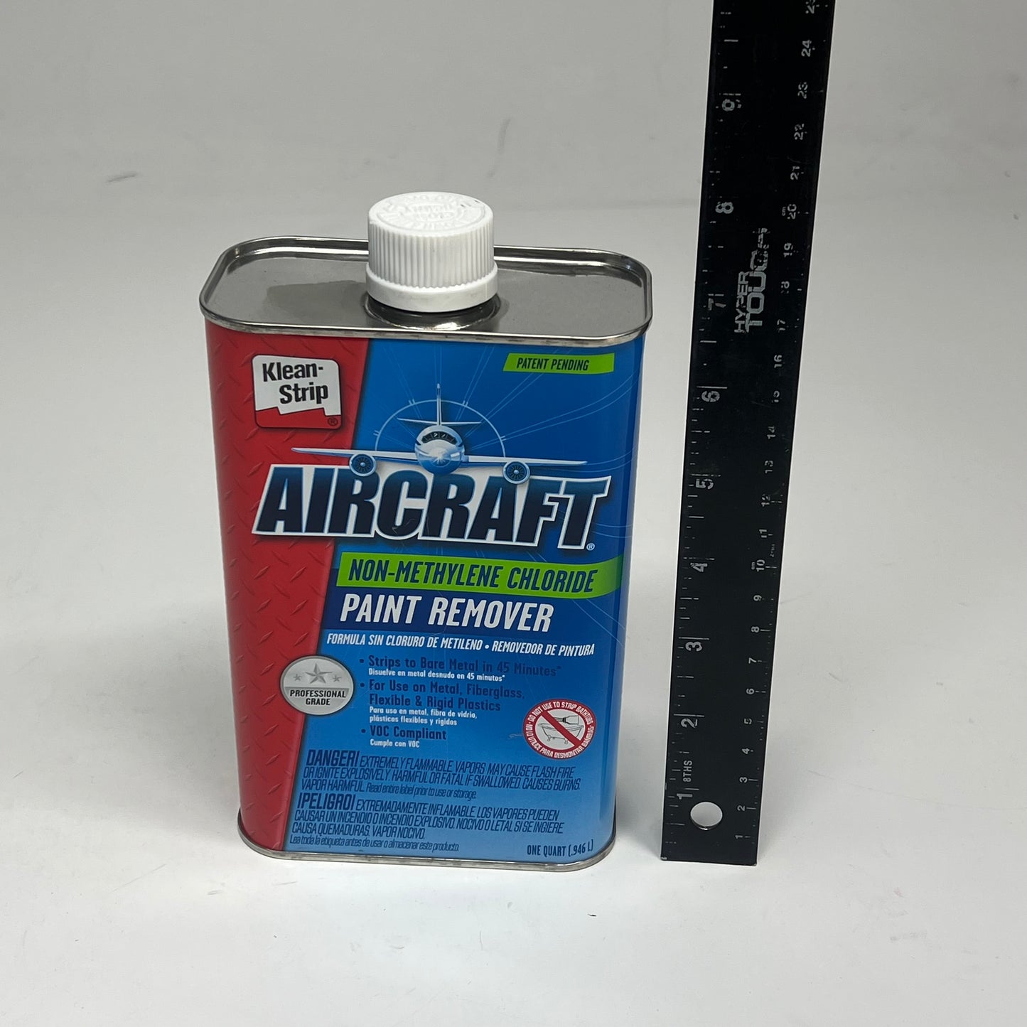 ZA@ KLEAN STRIP Aircraft Non-methylene Chloride Paint Remover 1 Quart C1322