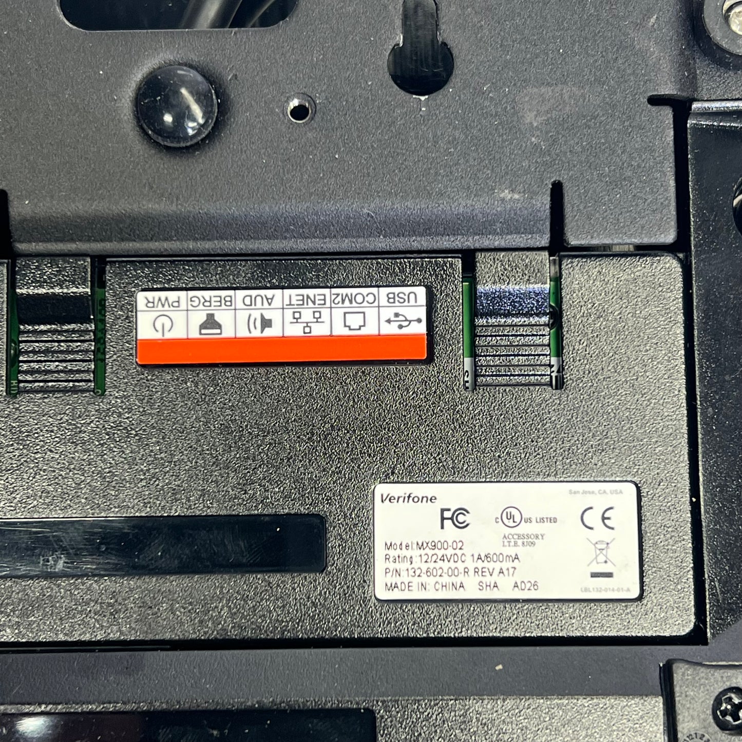 VERIFONE Credit Card Payment Terminal POS System Black MX925 MX900-02