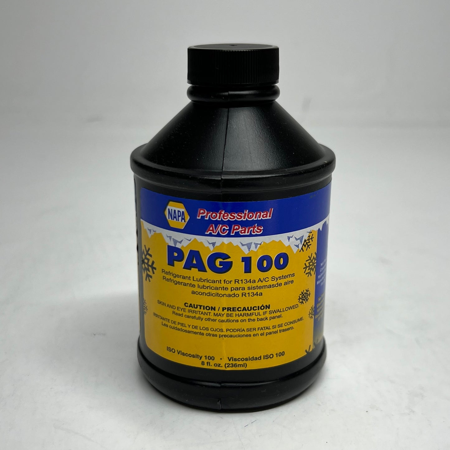 NAPA PAG100 Refrigerant Lubricant for R134a A/C Systems - 8 fl. oz. 801652
