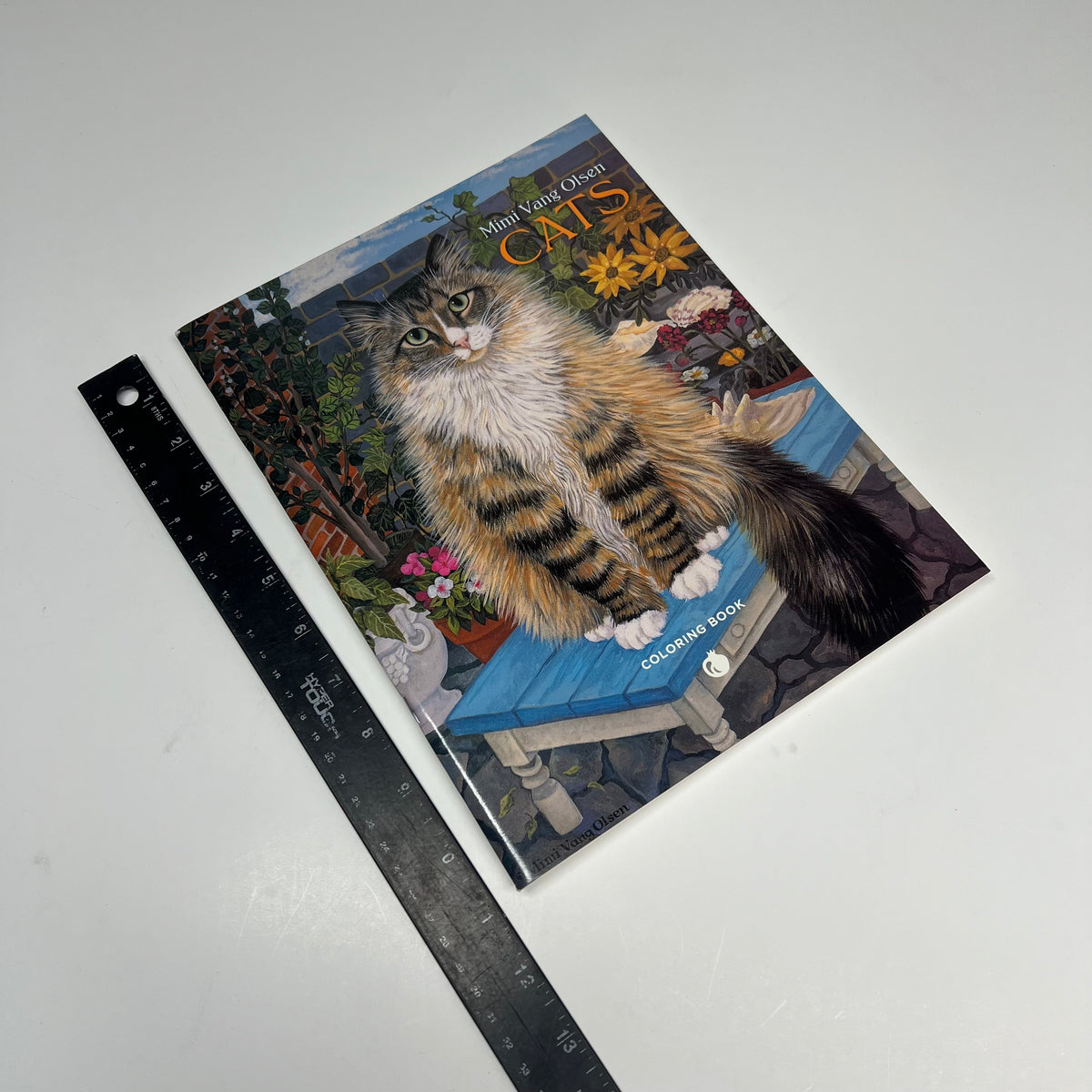 ZA@ POMEGRANATE Mimi Vang Olsen Cats Coloring Book Soft Cover