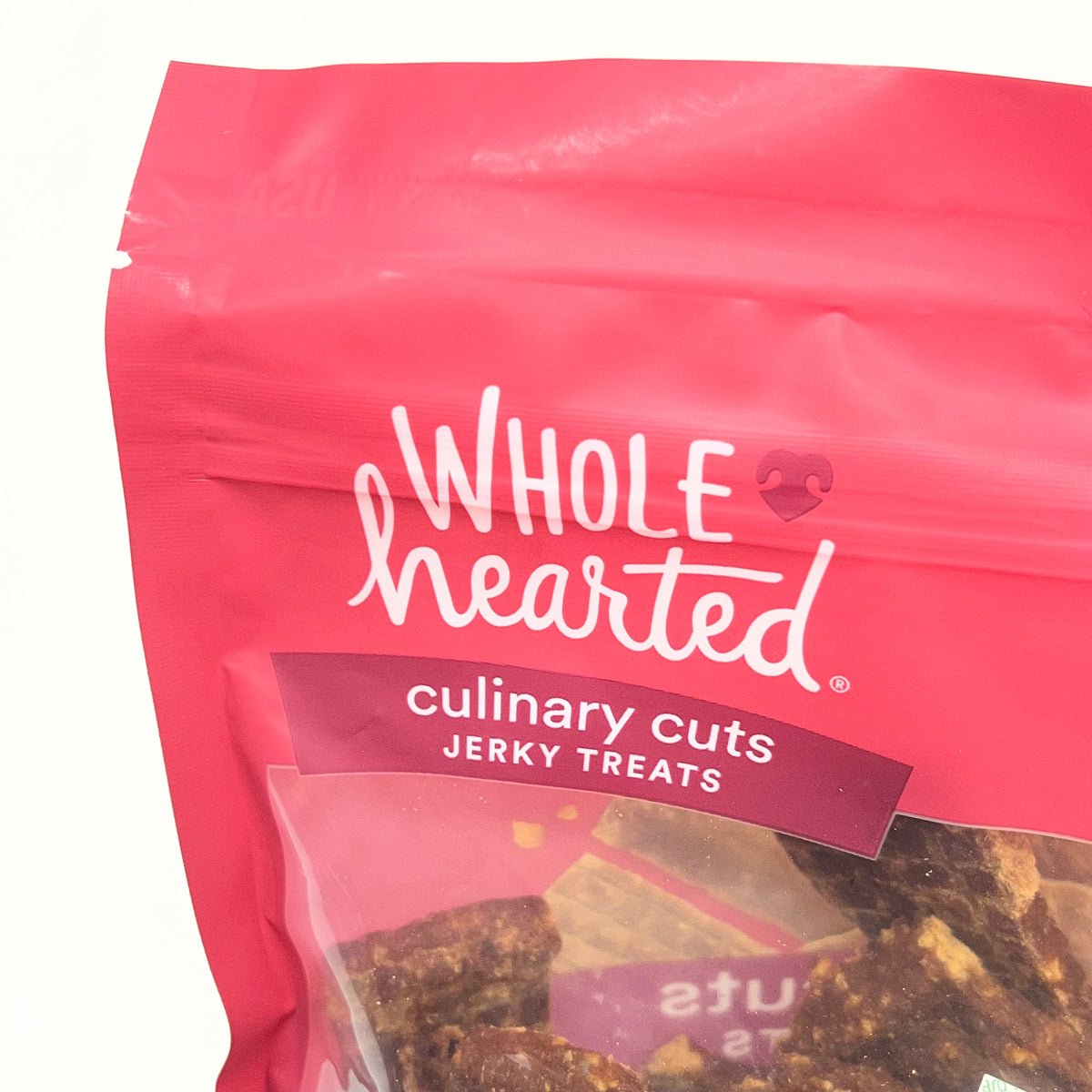 WHOLE HEARTED Culinary Cuts Jerky Treats Thick Cut Bacon Flavor 16 Oz BB 10/27