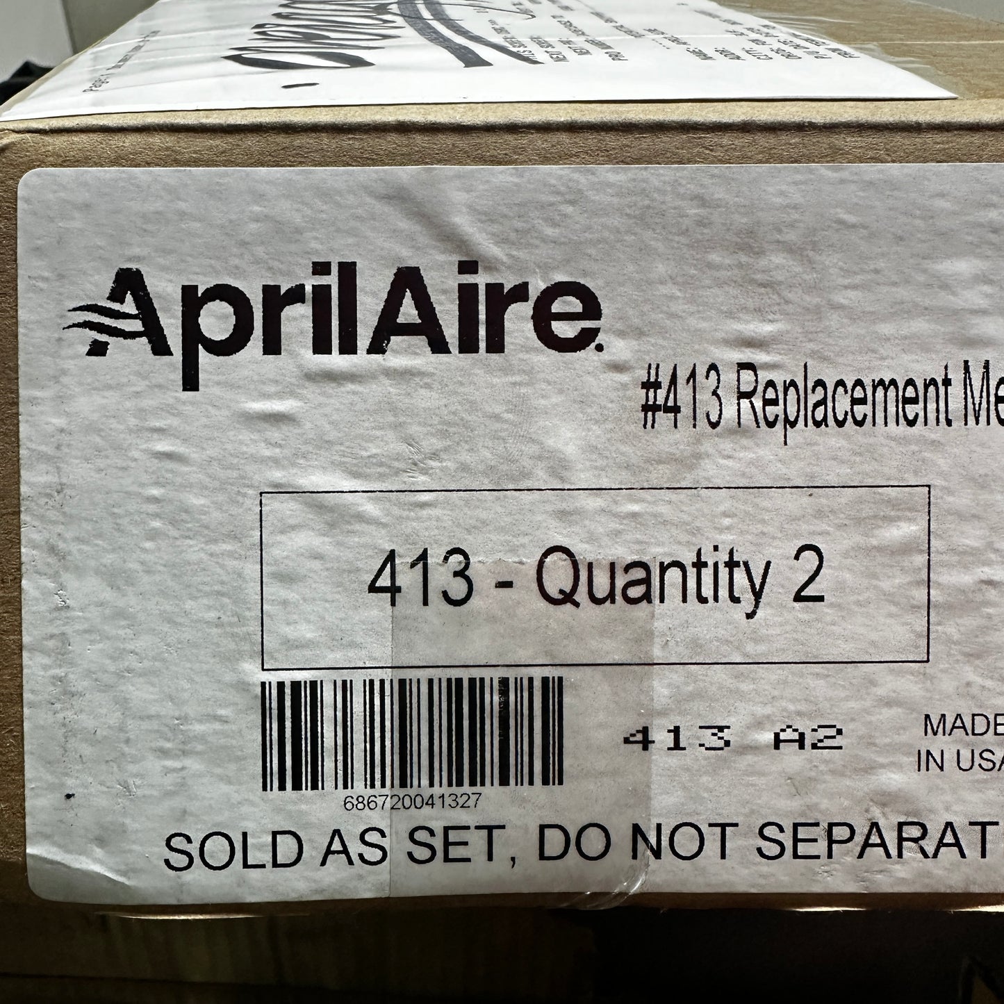 APRILAIRE (2 Pack) Replacement AC Air Filters Whole House Air Purifiers MERV 13