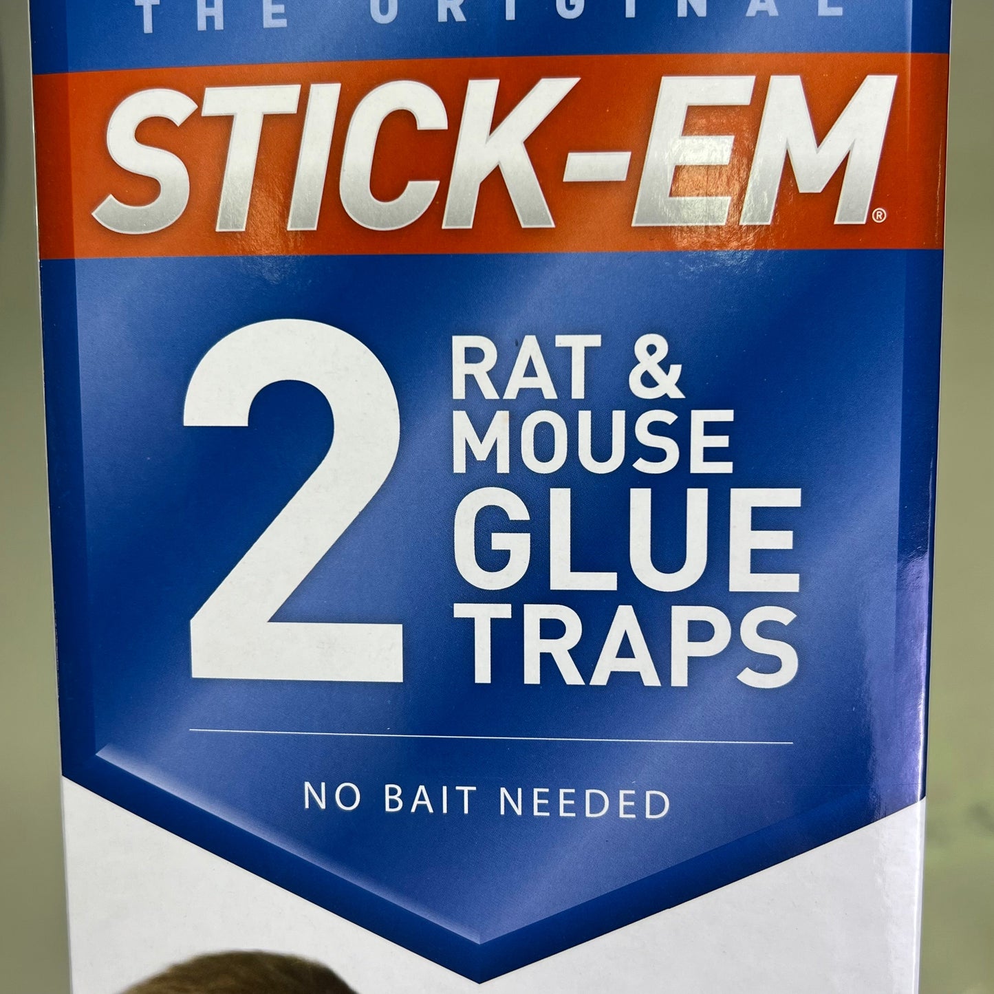 ZA@ JT EATON (6 PACK, 2 TRAPS EACH) The Original Stick-Em 2 Rat Glue Traps 155N B