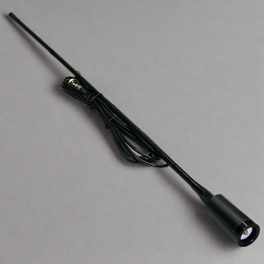 MIDLAND 7.5db Gain Fiberglass Antenna Sz 4', Black MXAT01VP