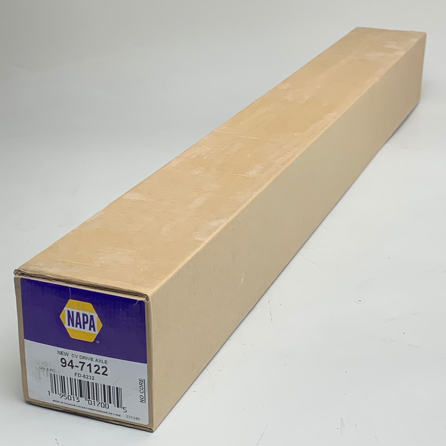 NAPA Premium CV Drive Axle Grooved 35 Spline 37.56" for Ford & Lincoln 94-7122