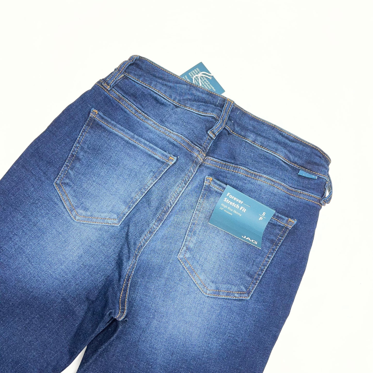 JAG Forever Stretch Fit High Rise Skinny Jeans Women's Sz S/29 Cadet Blue