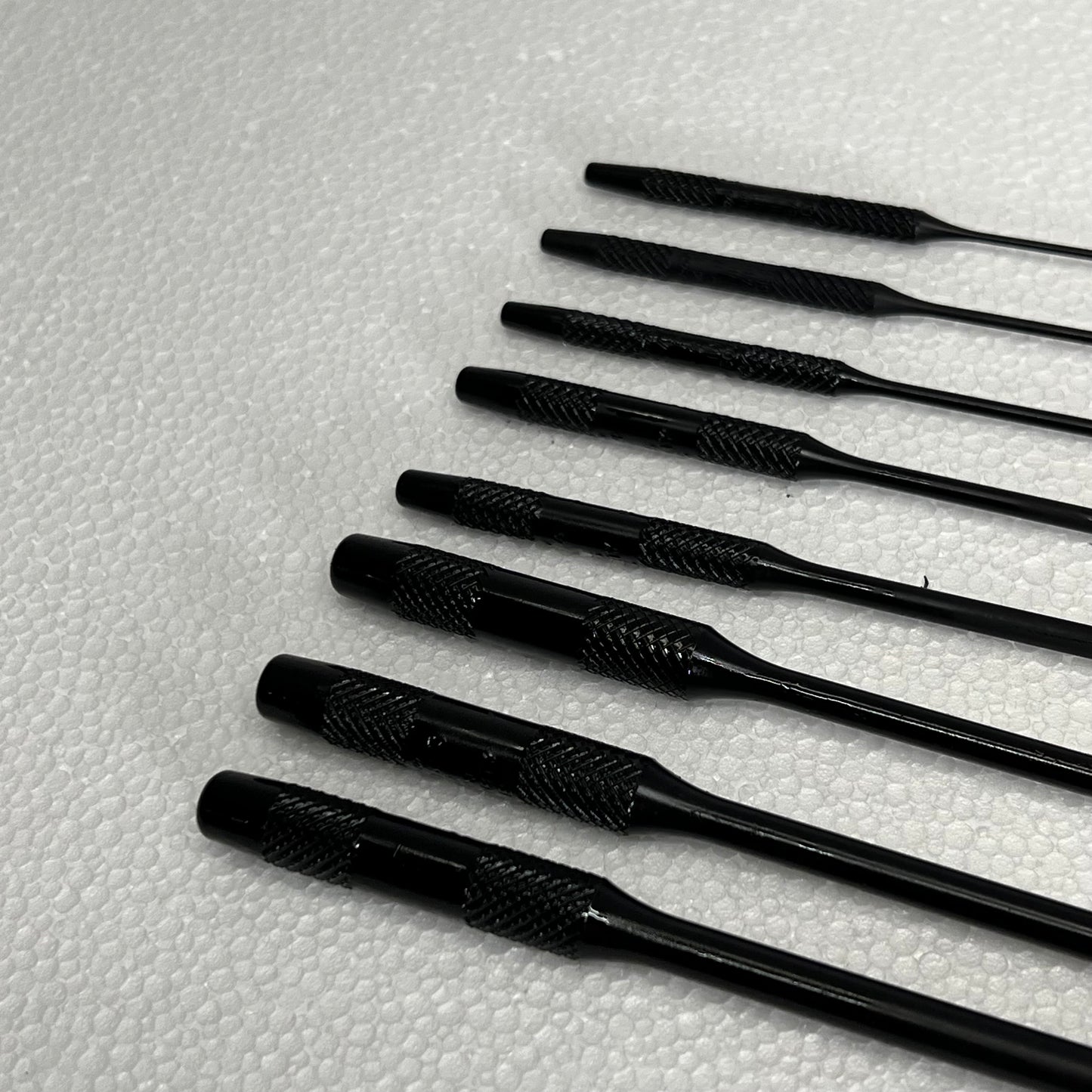 SNAP ON Roll Pin Punch Set & Pouch Tough Alloy Steel 8 Piece Red/Black PPR708BK