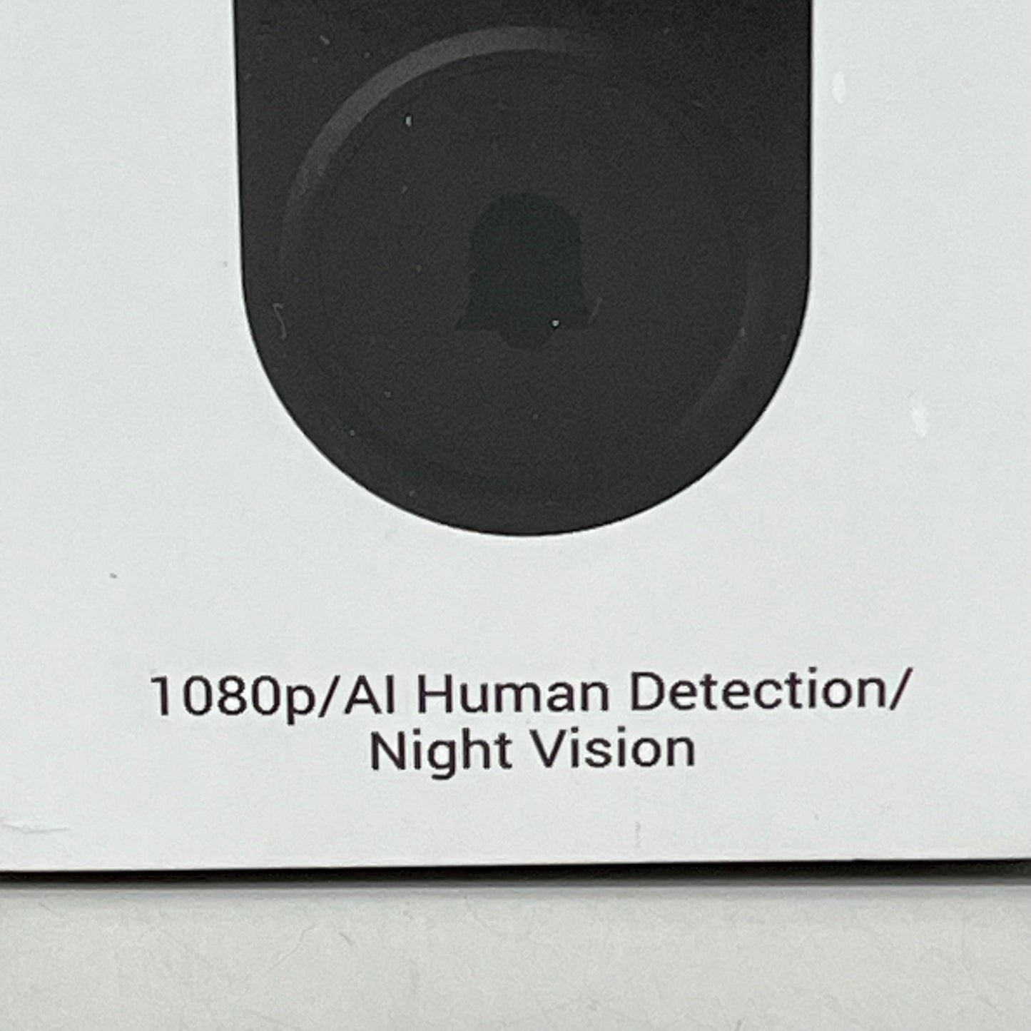 SHENZHEN PUGE ELECTRONICS Wireless Smart 2.4 GHz Wi-Fi Doorbell Camera P50 Black